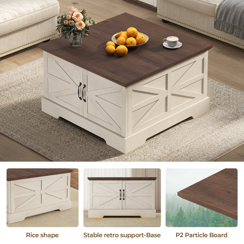 Gracie Oaks Bernelda Single 48” Lift Top Coffee Table Gracie Oaks Bernelda Single 48” Lift Top Coffee Table